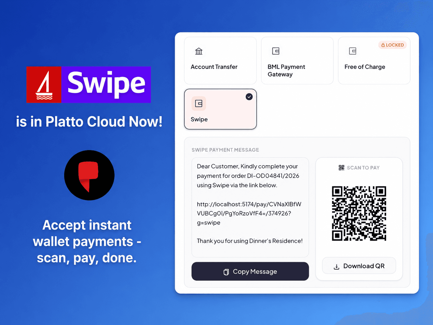 Swipe Payments Are Coming to Restaurants. Platto Cloud Makes Them Work at the Counter.